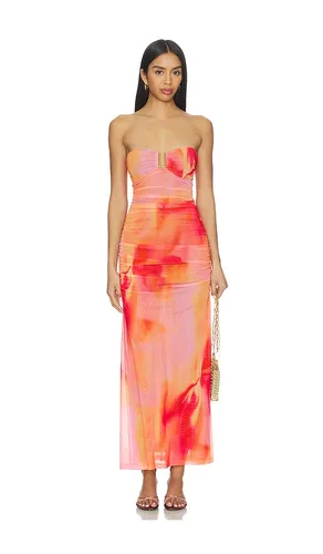 Stephanie Printed Mesh Dress in . Size 10. Also in 2, 4, 6, 8 - Bardot - Modalova