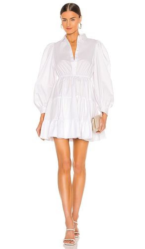 Minivestido poplin en color blanco talla S en - White. Talla S (también en XS) - Bardot - Modalova
