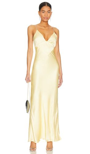 Capri Diamonte Slip Dress in Yellow. - size 10 (also in 12) - Bardot - Modalova