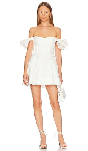 Sigma Mini Dress in White. - size 10 (also in 8) - Bardot - Modalova