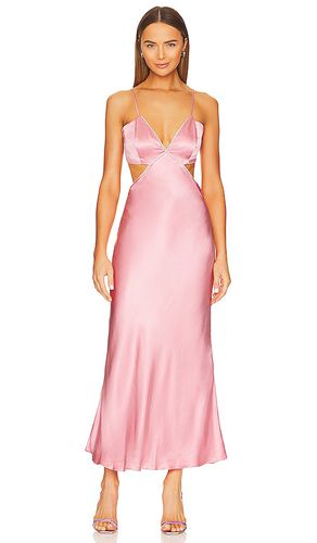 Rome Diamonte Slip Dress in Blush. - size 12 (also in 10, 6, 8) - Bardot - Modalova