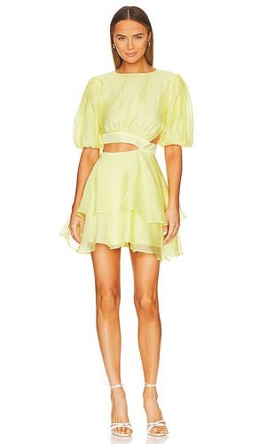 Enya Organza Mini Dress in Yellow. - size 10 (also in 12, 2, 4, 6, 8) - Bardot - Modalova