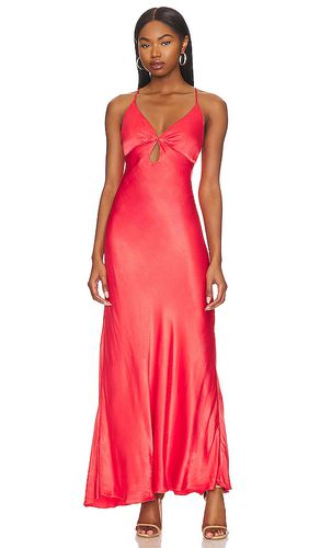 Zuri Slip Dress in Coral. - size 10 (also in 12) - Bardot - Modalova