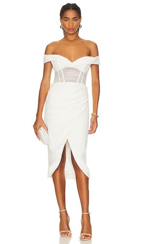 Novacane Midi Dress in White. - size 6 (also in 8) - Bardot - Modalova