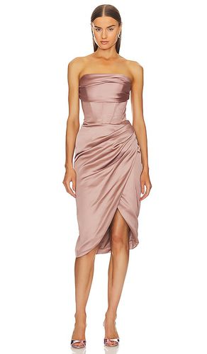 Jamila Corset Dress in Blush. - size 12 (also in 2) - Bardot - Modalova