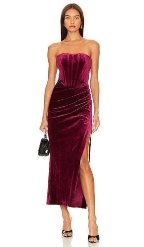 Everlasting Velour Midi Dress in . - size 2 (also in 4) - Bardot - Modalova