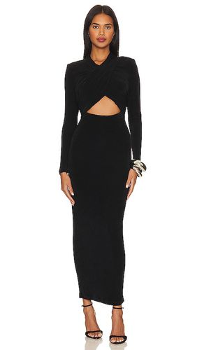 Vestido de punto ceñido reno en color talla M en - Black. Talla M (también en S, XL) - Bardot - Modalova