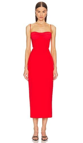 Martini Midi Dress in Red. - size 12 (also in 10, 2, 4, 6, 8) - Bardot - Modalova