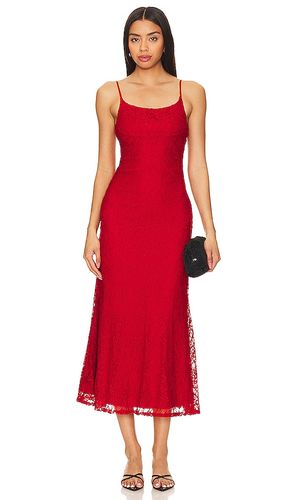 Vestido midi ruby en color talla 12 en - Red. Talla 12 (también en 4, 6, 8) - Bardot - Modalova