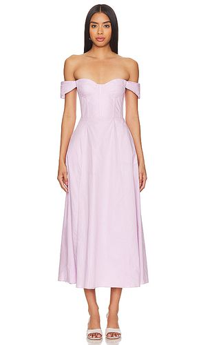 Vestido midi magdelena en color lavanda talla 12 en - Lavender. Talla 12 (también en 10, 2, 4, 6, 8) - Bardot - Modalova