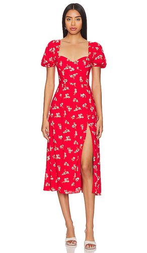 Gillian Midi Dress in Red. - size 2 (also in 6) - Bardot - Modalova