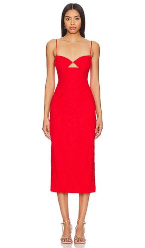 Ivanna Midi Dress in Red. - size 12 (also in 2, 4, 6, 8) - Bardot - Modalova