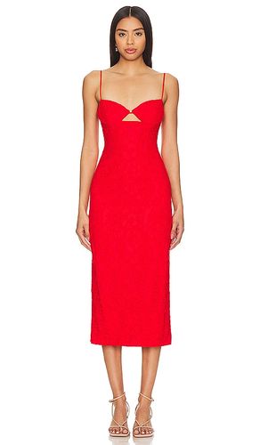 Ivanna Midi Dress in Red. - size 2 (also in 6, 8) - Bardot - Modalova