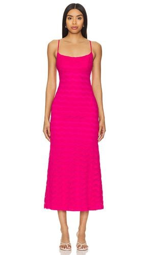 Vestido midi adoni zig zag en color fucsia talla 4 en - Fuchsia. Talla 4 (también en 2, 6) - Bardot - Modalova