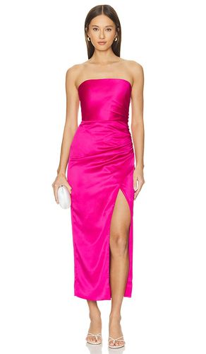 Vestido midi yana en color talla 2 en - Fuchsia. Talla 2 (también en 4, 6) - Bardot - Modalova