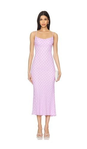 Adoni Mesh Midi Dress in Lavender. - size 10 (also in 2, 4, 6, 8) - Bardot - Modalova