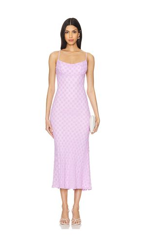 Vestido midi adoni en color lavanda talla 10 en - Lavender. Talla 10 (también en 2, 4, 6, 8) - Bardot - Modalova