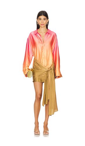 X REVOLVE Malira Ombre Shirt Dress in . Size 12, 2, 4, 6, 8 - Bardot - Modalova
