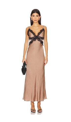 Delta Satin Midi Dress in . Taglia 4, 6, 8 - Bardot - Modalova