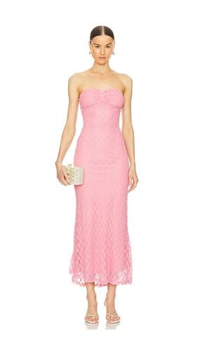 X REVOLVE Adoni Strapless Midi Dress in . Taglia 12, 2, 4, 6, 8 - Bardot - Modalova