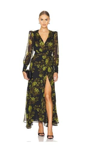 Lucianna Maxi Wrap Dress in Army. - size 2 (also in 4, 6) - Bardot - Modalova