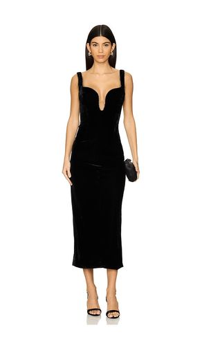 Brooklyn Velour Midi Dress in . - size 10 (also in 12, 2, 4, 6, 8) - Bardot - Modalova