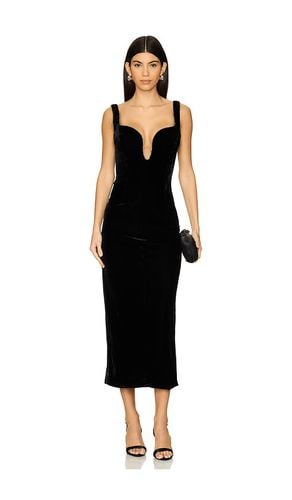 Brooklyn Velour Midi Dress in . Size 12, 2, 4, 6, 8 - Bardot - Modalova