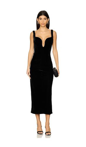 Brooklyn Velour Midi Dress in . Taglia 12, 2, 4, 6, 8 - Bardot - Modalova