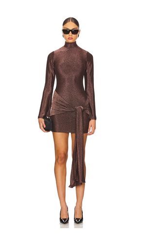 Seraphina Tie Front Dress in Metallic . - size 12 (also in 2, 6) - Bardot - Modalova