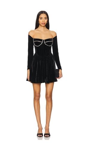 Emlyn Velour Mini Dress in . - size 10 (also in 2, 4, 6, 8) - Bardot - Modalova