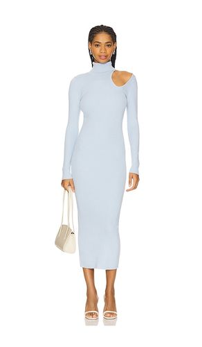 Olesa Asymmetric Knit Dress in Baby Blue. - size L (also in M, S, XS) - Bardot - Modalova