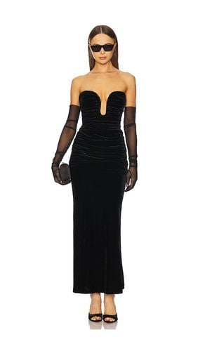 Elvira Velvet Maxi Dress in . Size 12, 2, 4, 6, 8 - Bardot - Modalova