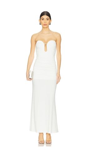 Elvira Maxi Dress in White. - size 10 (also in 12, 4, 6, 8) - Bardot - Modalova