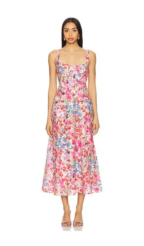 Lilah Corset Midi Dress in Pink. - size 12 (also in 2, 6, 8) - Bardot - Modalova