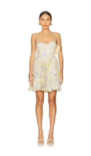 Ashta Corset Mini Dress in Lemon. - size 10 (also in 12, 2, 4, 6, 8) - Bardot - Modalova