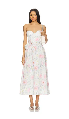 MIDIKLEID ZUM BINDEN MIT FLORALEM PRINT in . Größe 10. Also in 12, 8 - Bardot - Modalova