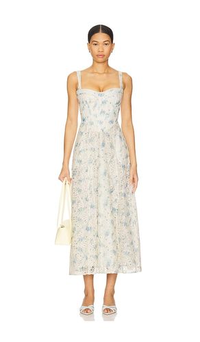 Adaline Broderie Midi Dress in White. - size 10 (also in 12, 2, 6, 8) - Bardot - Modalova