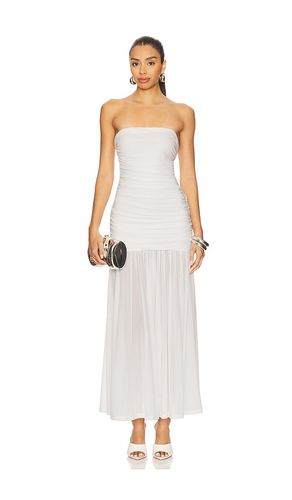 Solana Mesh Maxi Dress in White. - size 12 (also in 4, 6, 8) - Bardot - Modalova