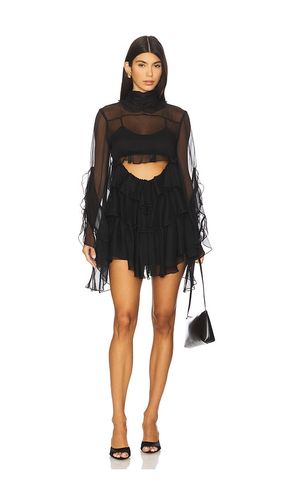 Anyssa Ruffle Mini Dress in . Size 10. Also in 2, 4, 6, 8 - Bardot - Modalova