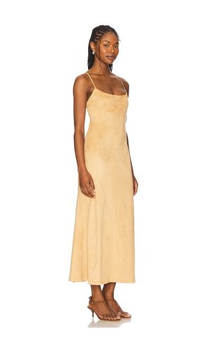 KLEID AUS VELOURSLEDERIMITAT NADIRA in . Größe 4. Also in 6, 8 - Bardot - Modalova