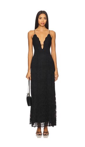Sabrine Lace Maxi Dress in Black. - size 2 (also in 4, 6, 8) - Bardot - Modalova