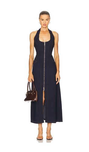 MIDIKLEID AUS DENIM MARTEL in . Größe 4. Also in 2, 8 - Bardot - Modalova