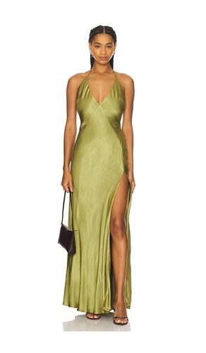 Yve Halter Dress in Sage. - size 10 (also in 12, 2, 4, 6, 8) - Bardot - Modalova