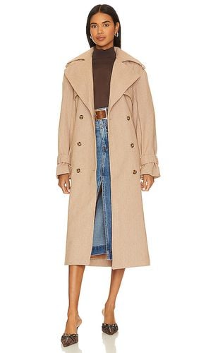 Oversized Herringbone Trench in . Size 8 - Bardot - Modalova