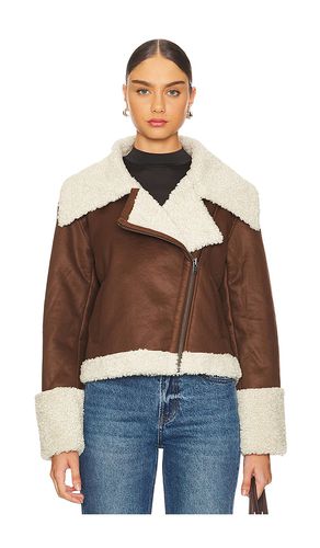 Finn Faux Leather Jacket in . Taglia L, S, XS - Bardot - Modalova