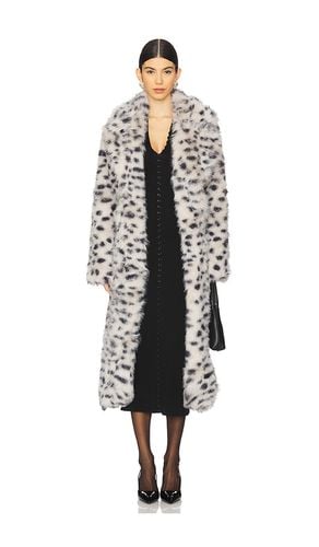 Dorothea Faux Fur Coat in White. - size 10 (also in 2, 6, 8) - Bardot - Modalova