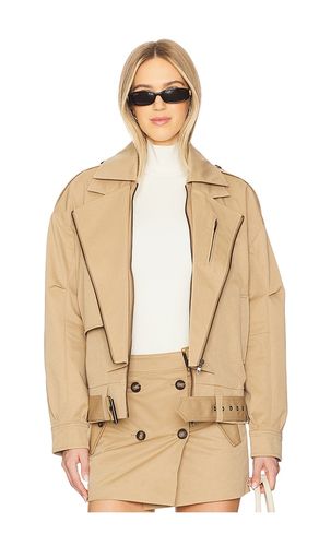 Kavi Oversized Jacket in Tan. - size M (also in XL, XS) - Bardot - Modalova