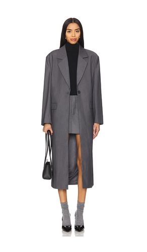 Maika Oversized Coat in Grey. - size M/L (also in S/M) - Bardot - Modalova