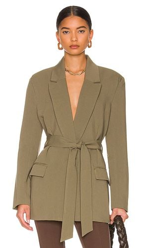 Belted Blazer in Olive. - size M (also in XL) - Bardot - Modalova