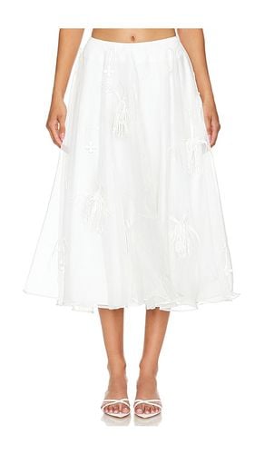 Marcelle Midi Skirt in White. - size 10 (also in 12, 2, 4, 6, 8) - Bardot - Modalova